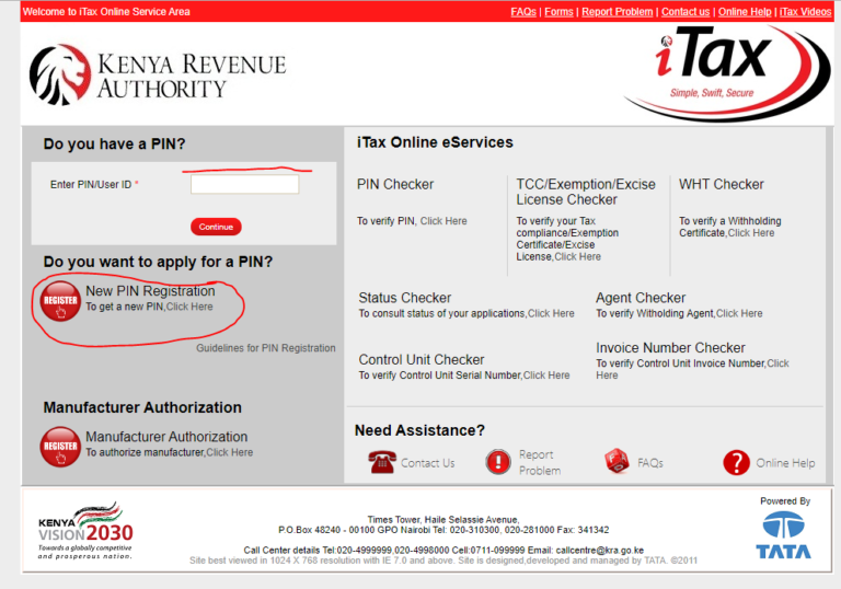 How To Apply Kra Pin For Self Help Group KRA Services