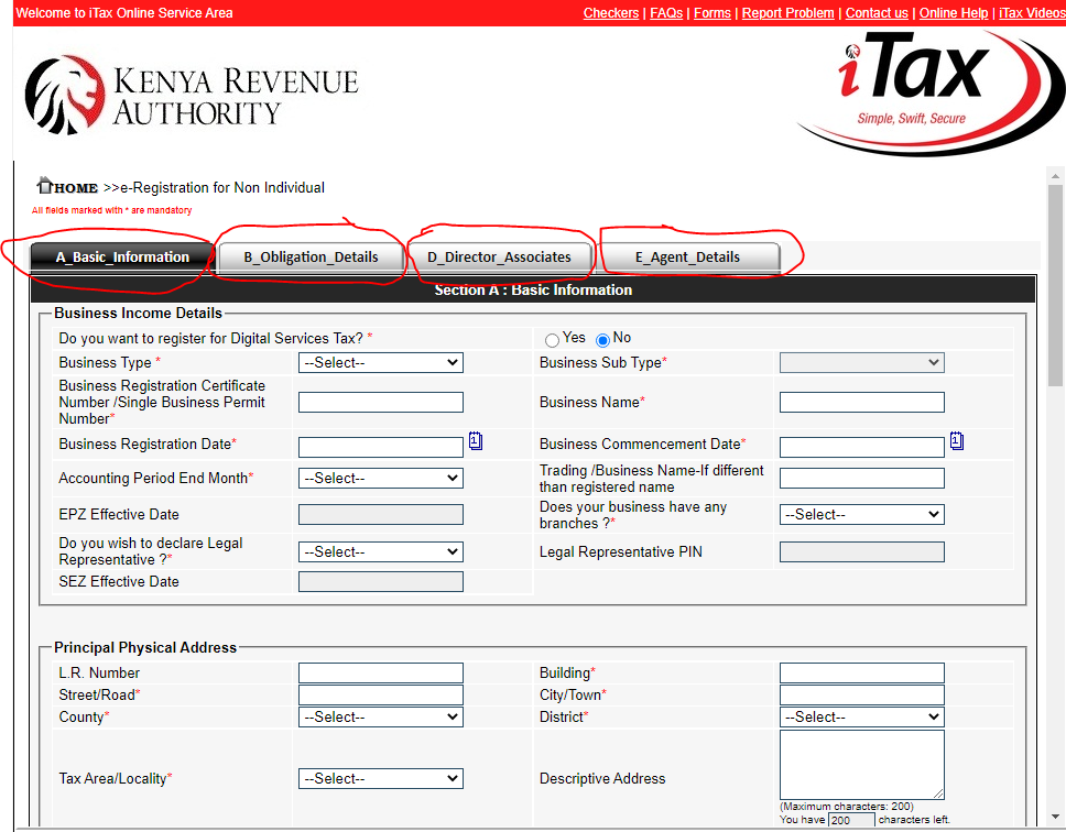 How To Apply Kra Pin For Self Help Group KRA Services