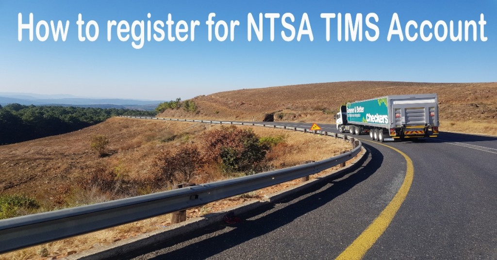 How to register for NTSA TIMS Account