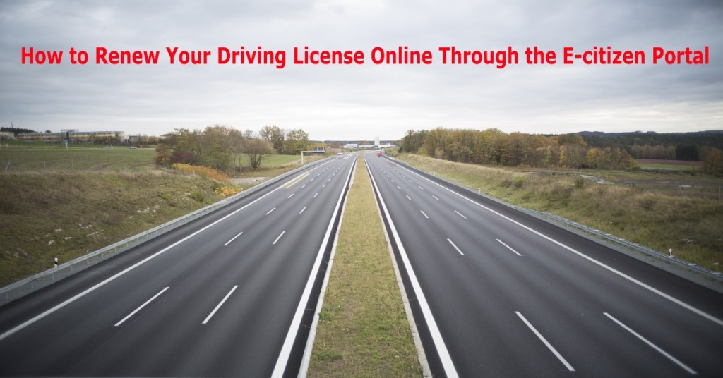 How to Renew Your Driving License Online Through the E-citizen Portal 3